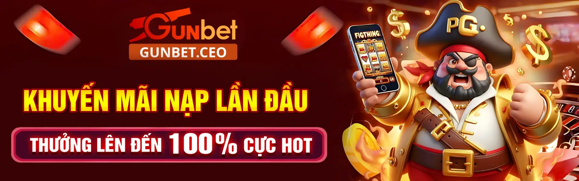 Khuyến mãi nạp lần đầu tại nhà cái Gunbet